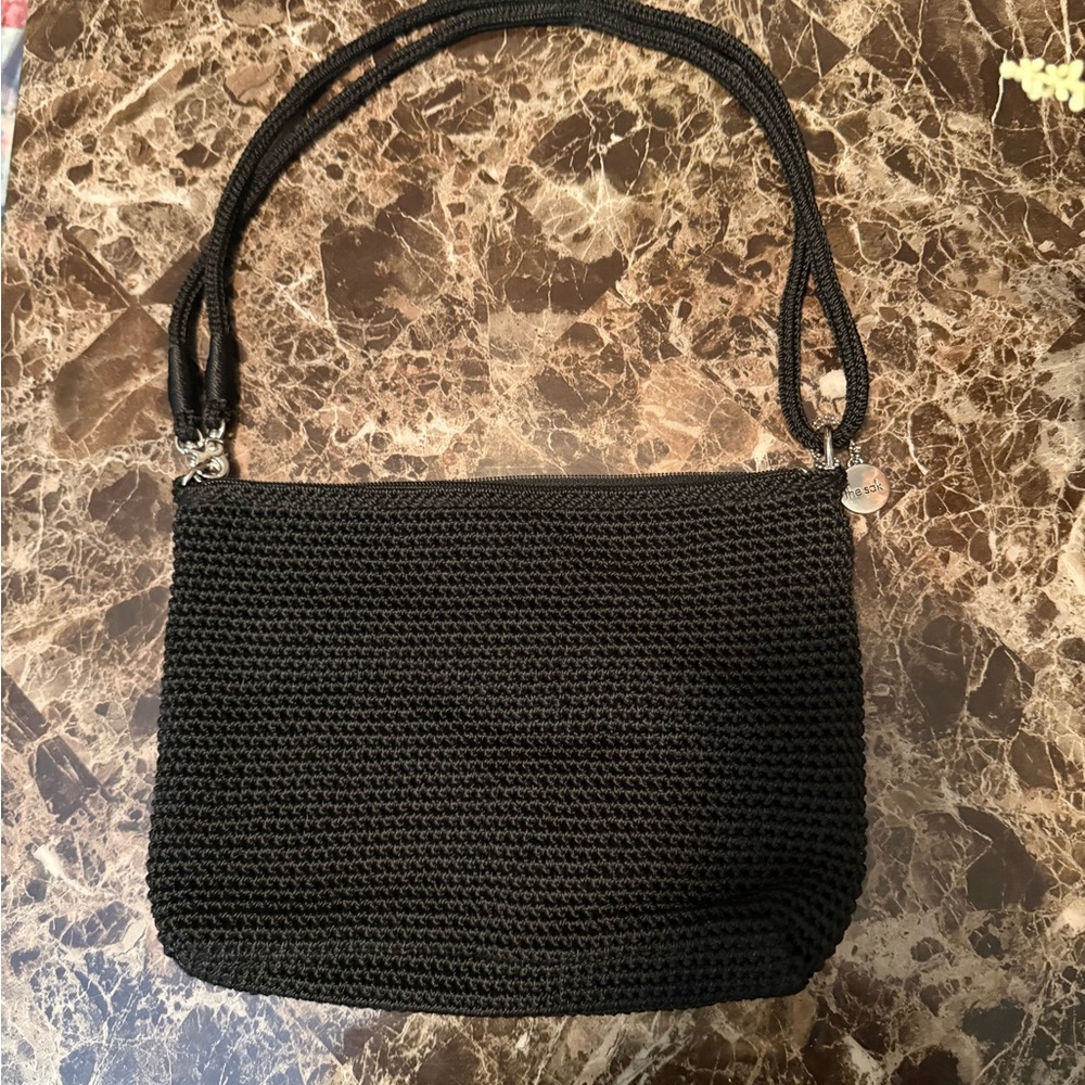 🖤 The Sak Black Purse | Classic Everyday Shoulder Bag